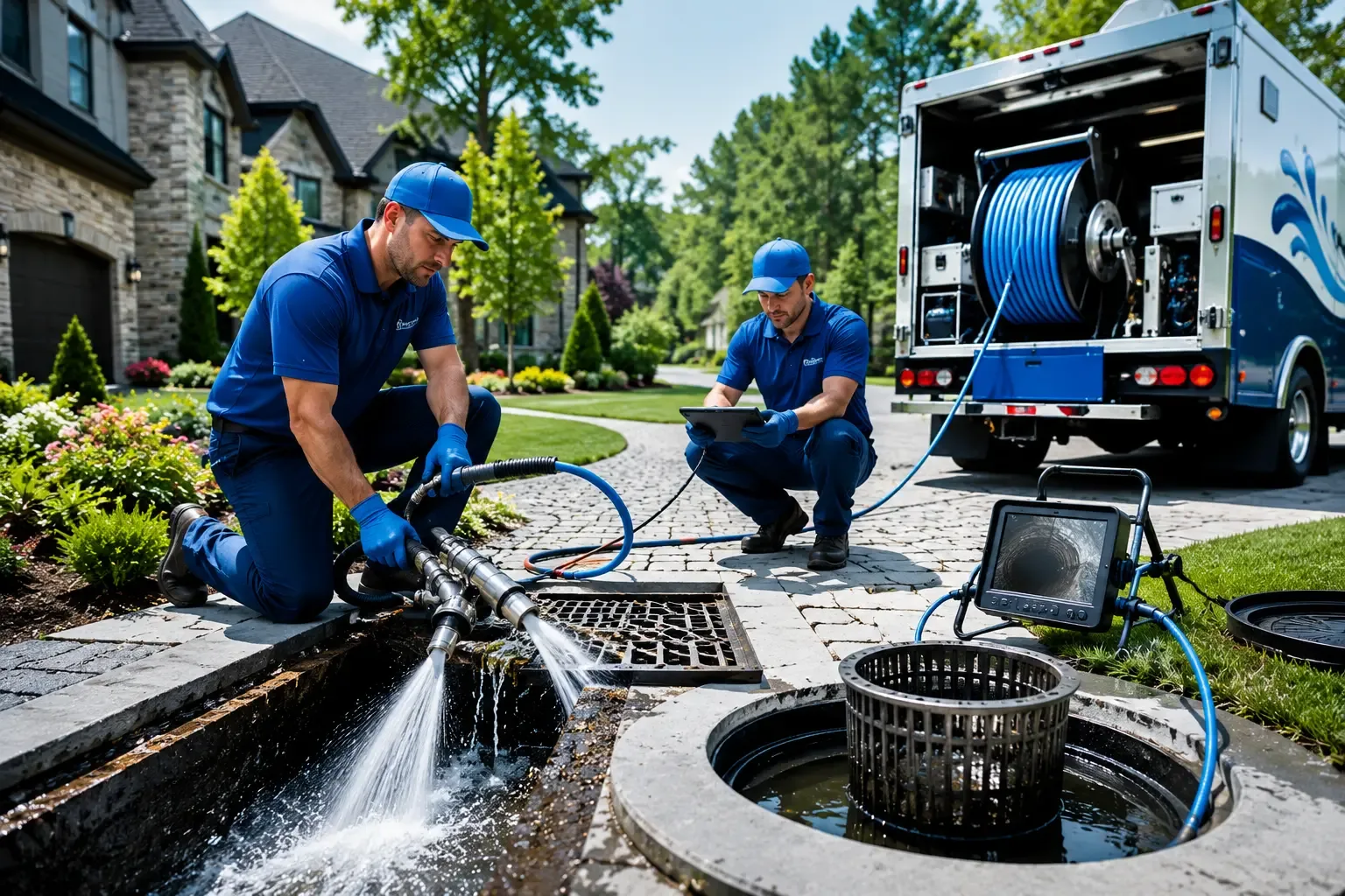 Local outdoor drain cleaning professionals in Waymart, PA